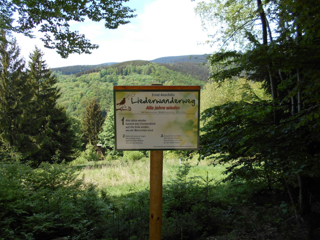 Tafel "Liederwanderweg"