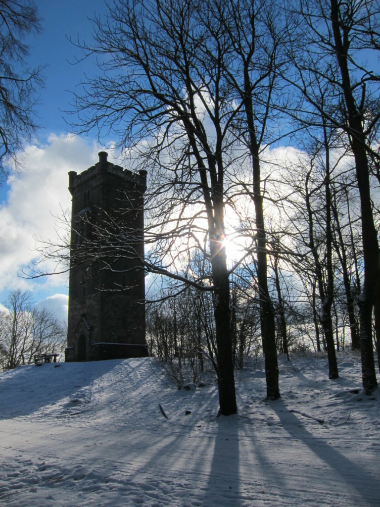 Bismarckturm auf dem Gipfel des Domberges