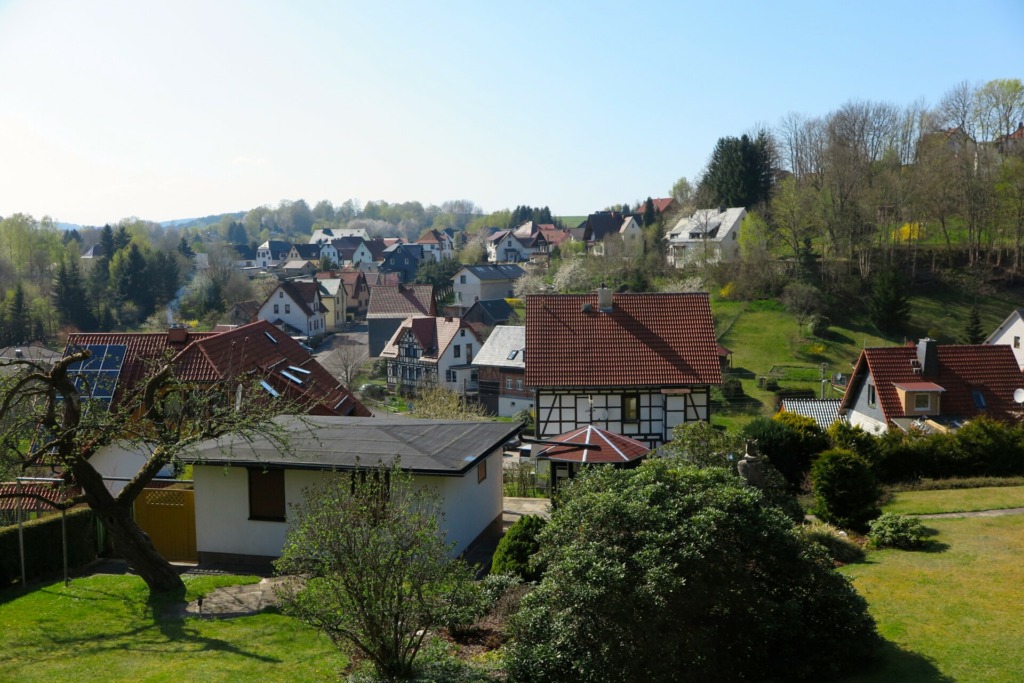 Blick auf Heidersbach