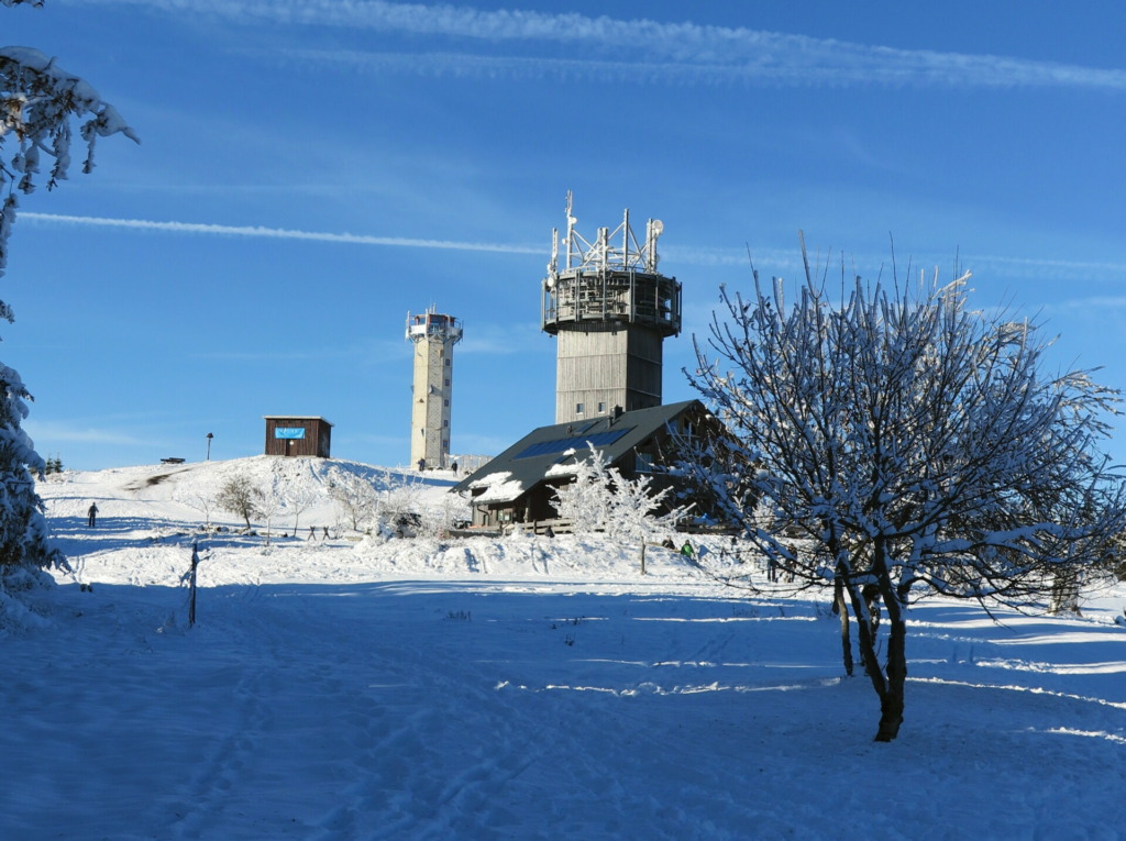 Gehlberger Hütte im Winter