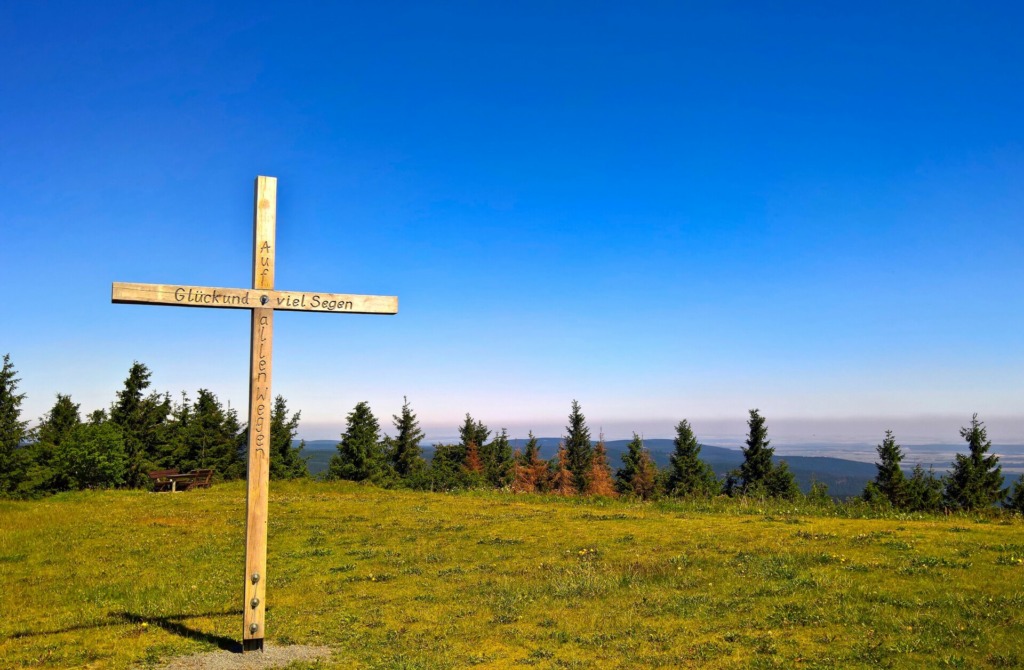 Gipfelkreuz auf dem Schneekopf