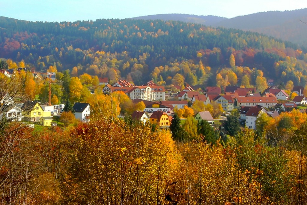 Goldlauter-Heidersbach in herbstlichem Ambiente