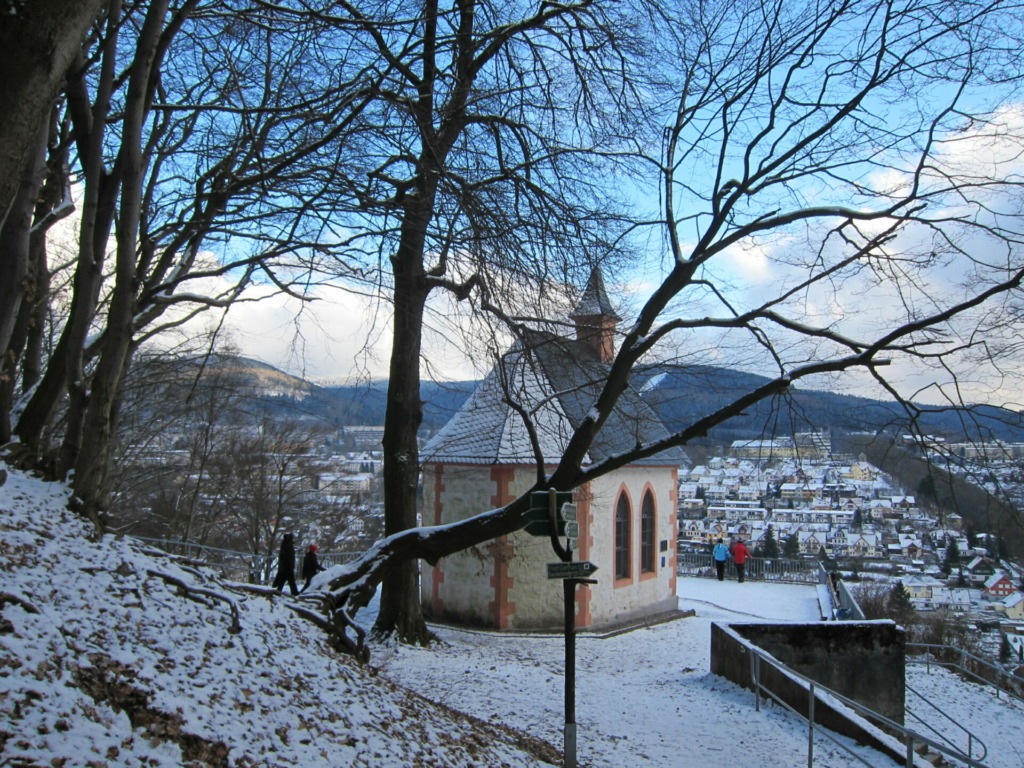 Ottilienkapelle mit herrlichem Panoramablick auf die Stadt