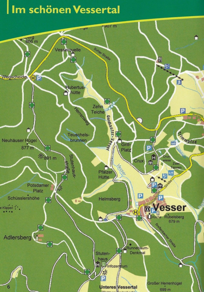 Rundwanderweg durchs Vessertal