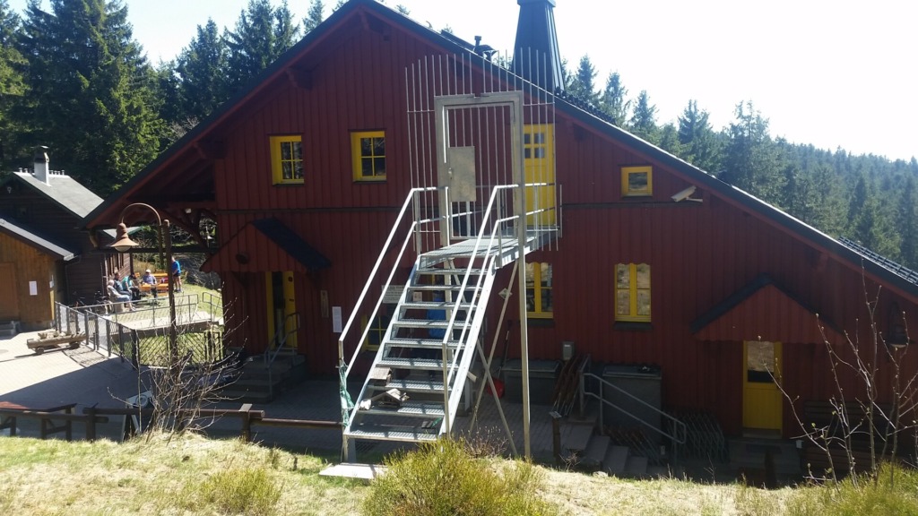 Suhler Hütte (Rückfront)