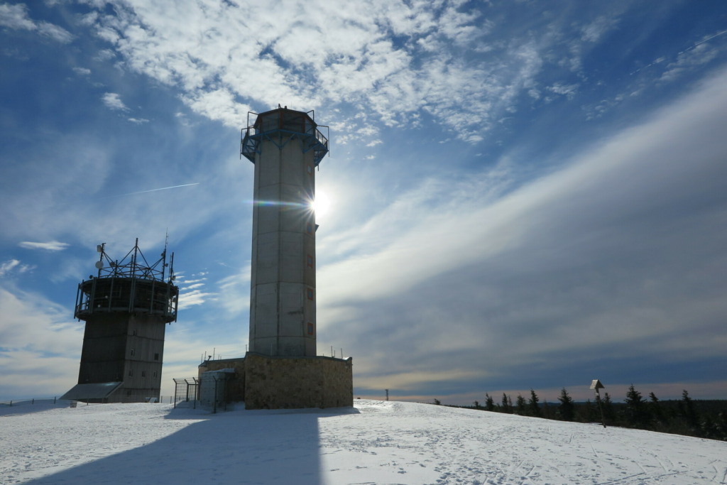 Vom Schneekopf mit seinen 978 m Höhe hat man einen fantastischen 360 Grad Panoramablick